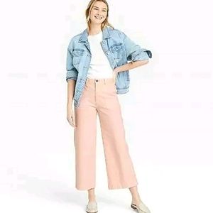 Universal Thread Highest Rise Wide Leg Crop Jeans